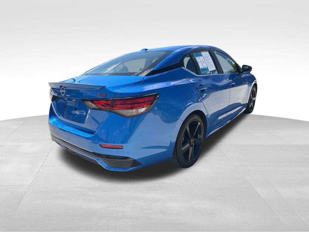 2024 Electric Blue Metallic Nissan Sentra SR FWD Sedan