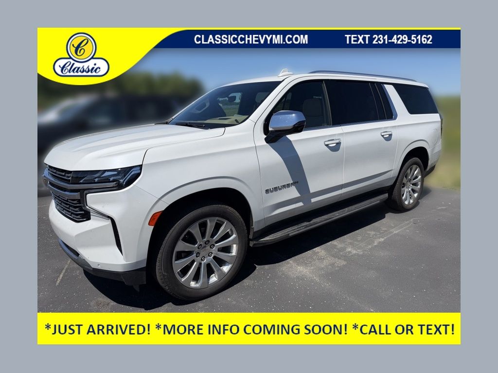 White (Iridescent Pearl Tricoat) 2024 Chevrolet Suburban SUV / Crossover Four-Wheel Drive 
