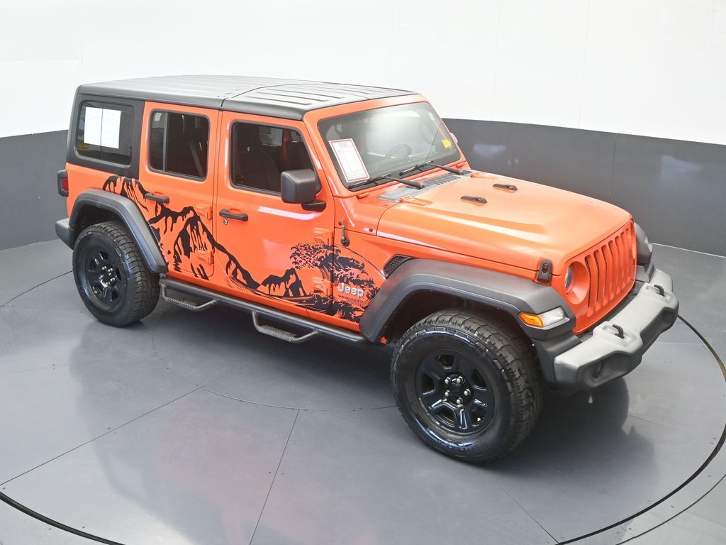Used 2018 Punkn Metallic Clearcoat Jeep Unlimited Sport image 50