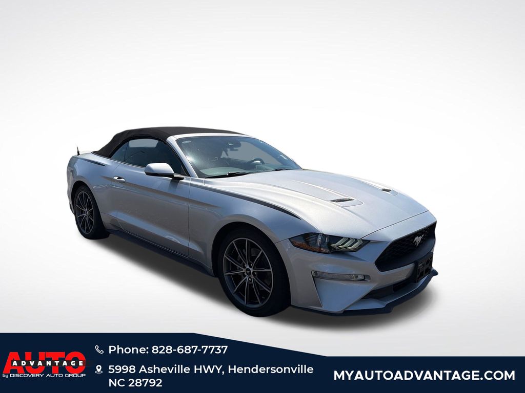 Ingot Silver Metallic 2019 Ford Mustang Convertible Rear-Wheel Drive Automatic