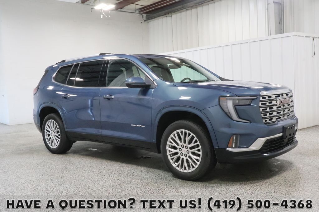 Downpour Metallic 2024 GMC Acadia Denali AWD SUV / Crossover Four-Wheel Drive 8-Speed Automatic