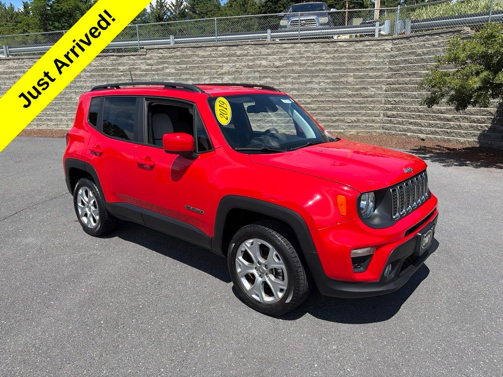Colorado Red Clearcoat 2019 Jeep Renegade SUV / Crossover Four-Wheel Drive 9-Speed Automatic