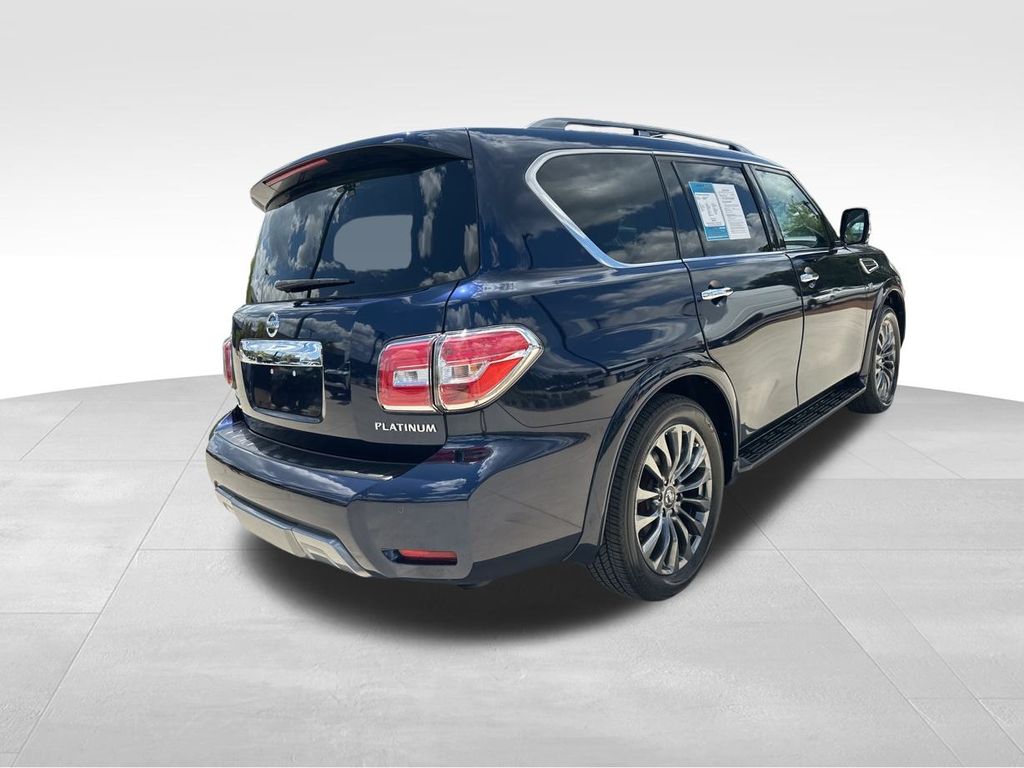 2020 Hermosa Blue Pearl Nissan Armada Platinum 4X4 SUV