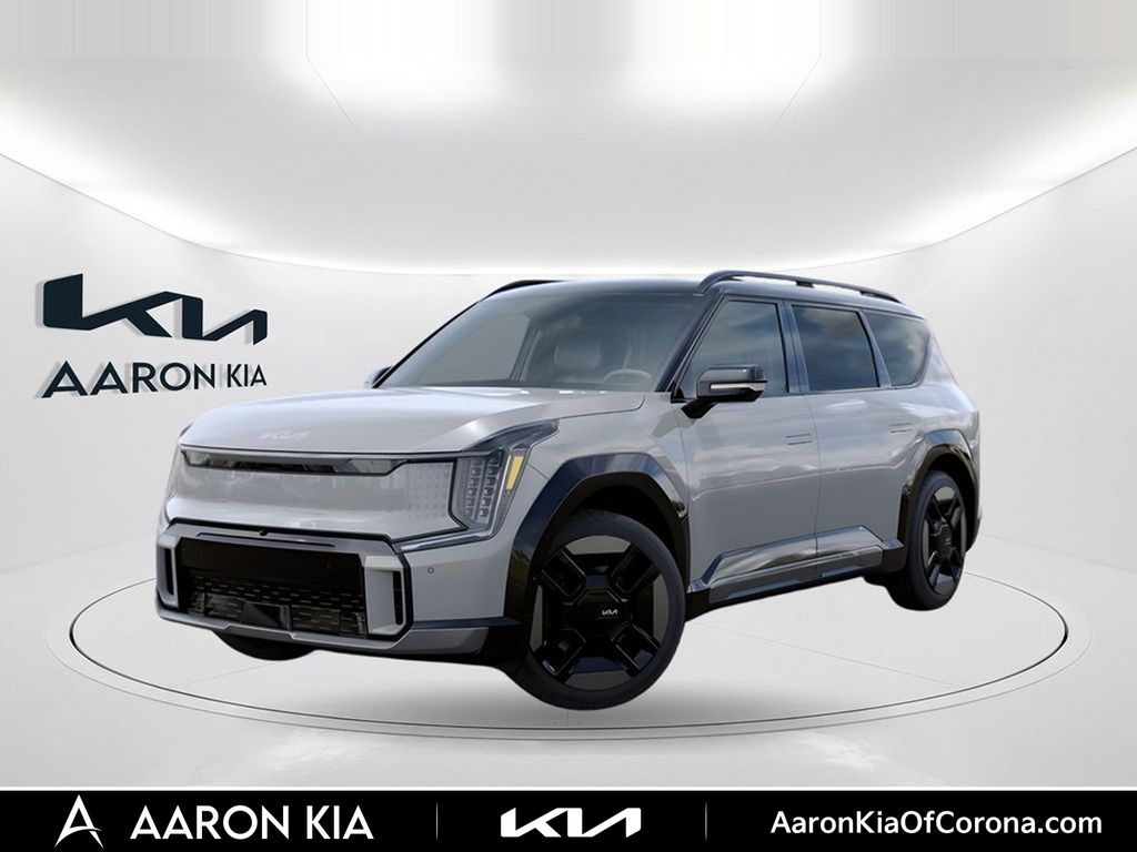 Wolf Gray/Ebony Black Roof 2026 Kia EV9 SUV / Crossover All-Wheel Drive 1-Speed Automatic