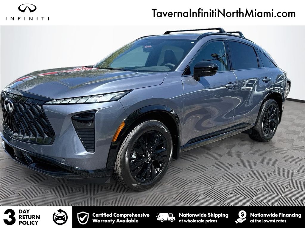Blue 2027 INFINITI QX65 SUV / Crossover All-Wheel Drive 9-Speed Automatic