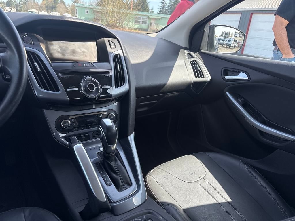 2014 Tuxedo Black Metallic Ford Focus Titanium FWD Hatchback