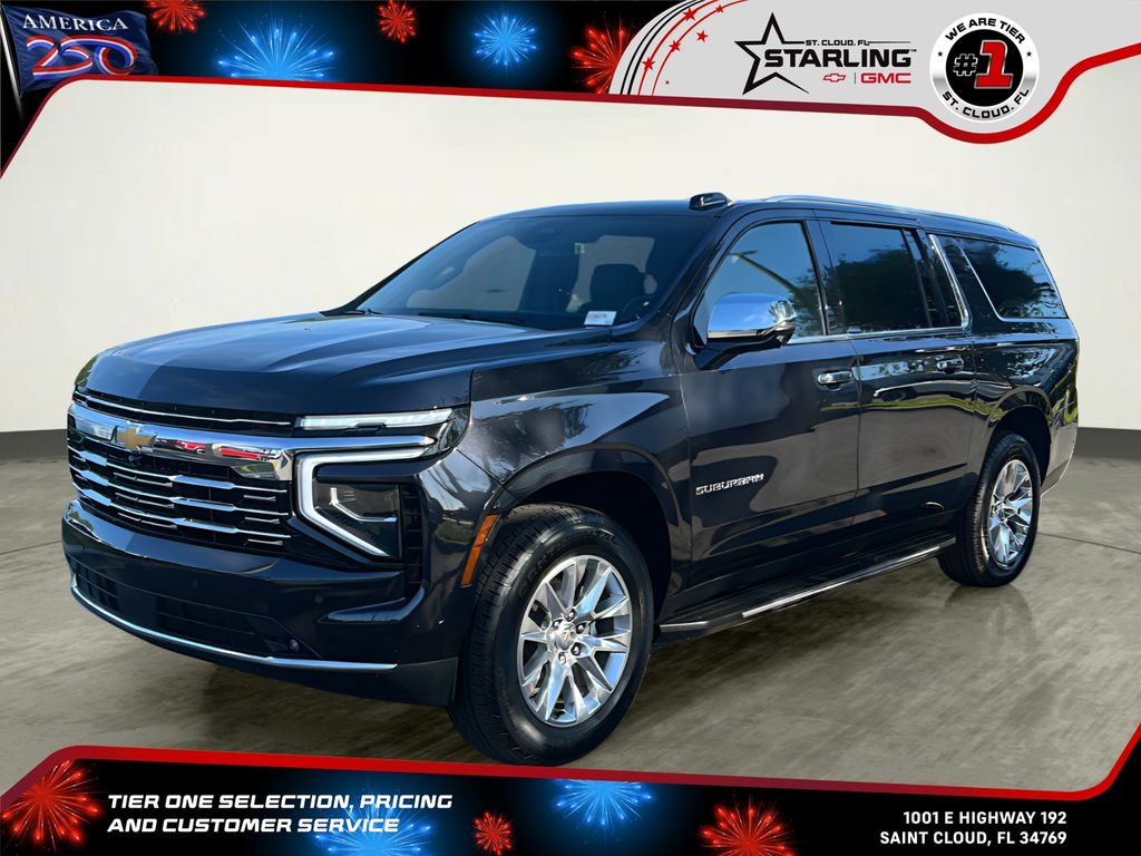 Dark Ash Metallic 2025 Chevrolet Suburban SUV / Crossover 4X2