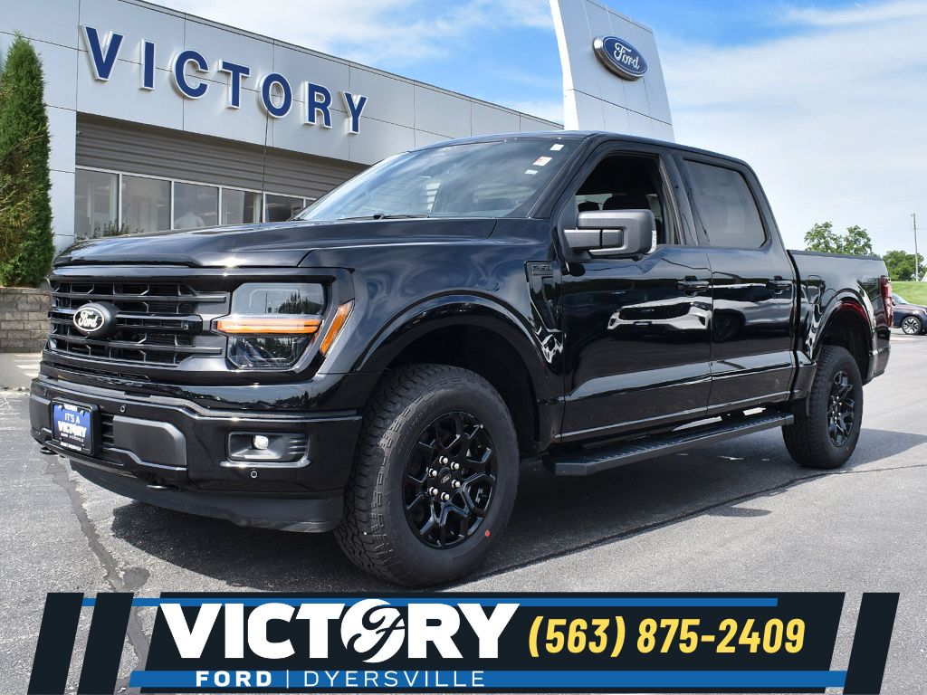 Agate Black Metallic 2026 Ford F-150 Pickup Truck Four-Wheel Drive Automatic