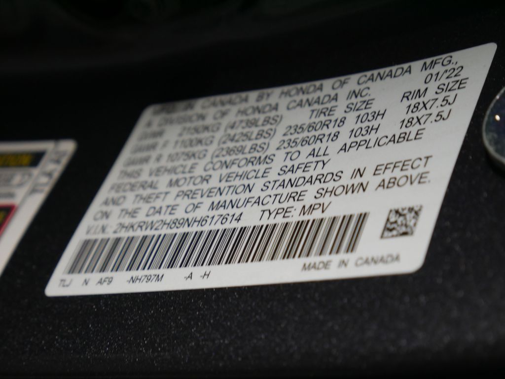 2022 Honda CR-V EX-L 31