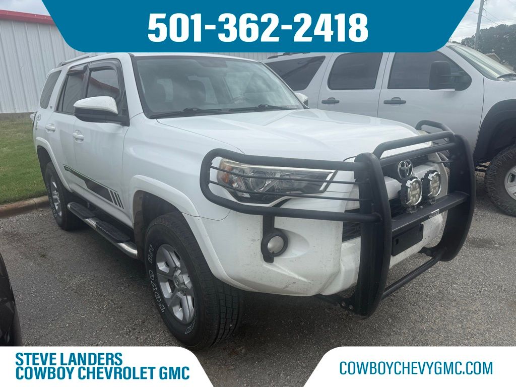 White 2014 Toyota 4Runner SUV / Crossover 5-Speed Automatic Overdrive