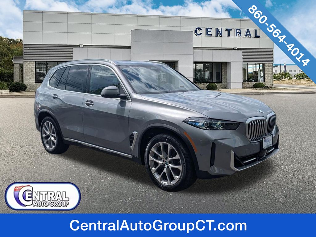 Gray (Skyscraper Grey Metallic) 2025 BMW X5 xDrive40i AWD SUV / Crossover All-Wheel Drive 8-Speed Automatic