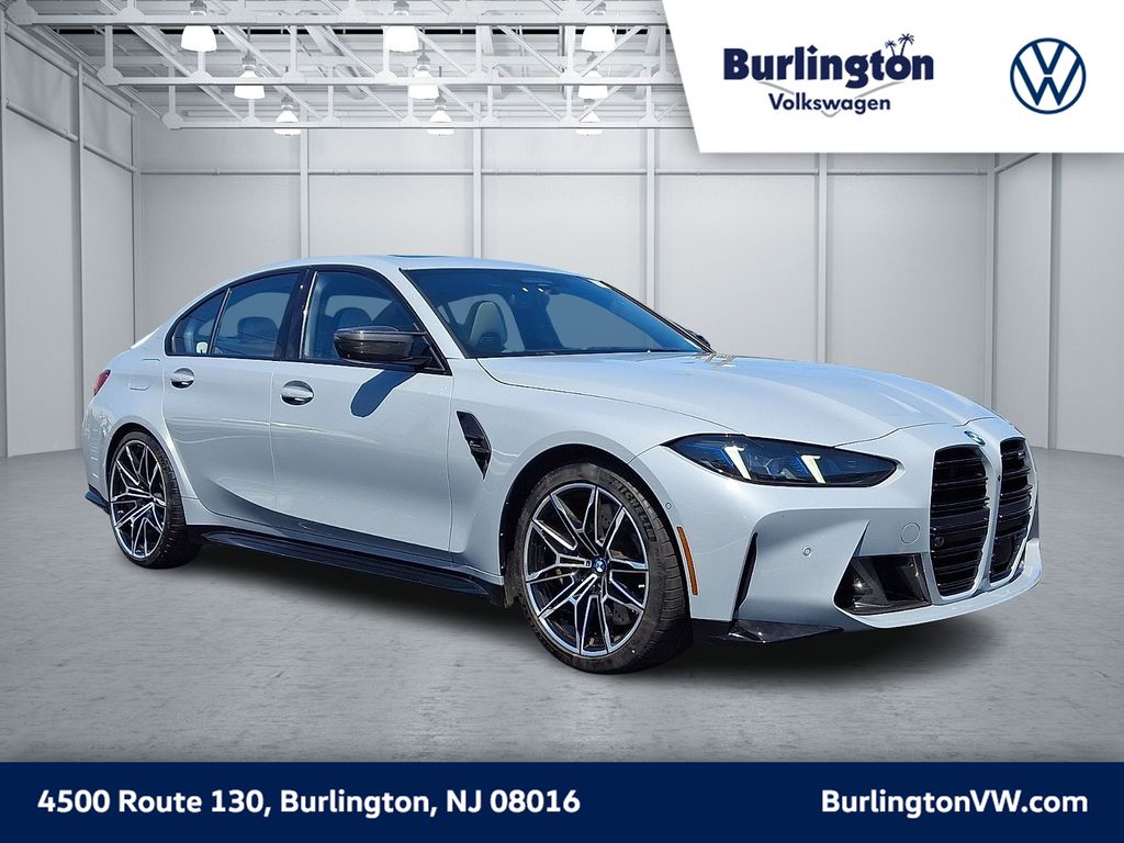 Brooklyn Gray Metallic 2025 BMW M3 Sedan All-Wheel Drive 8-Speed Automatic