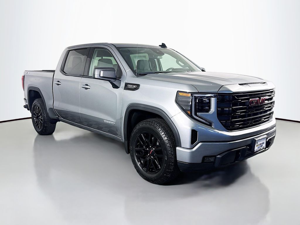 Sterling Metallic 2026 GMC Sierra 1500 Elevation Crew Cab 4WD Pickup Truck Four-Wheel Drive Automatic
