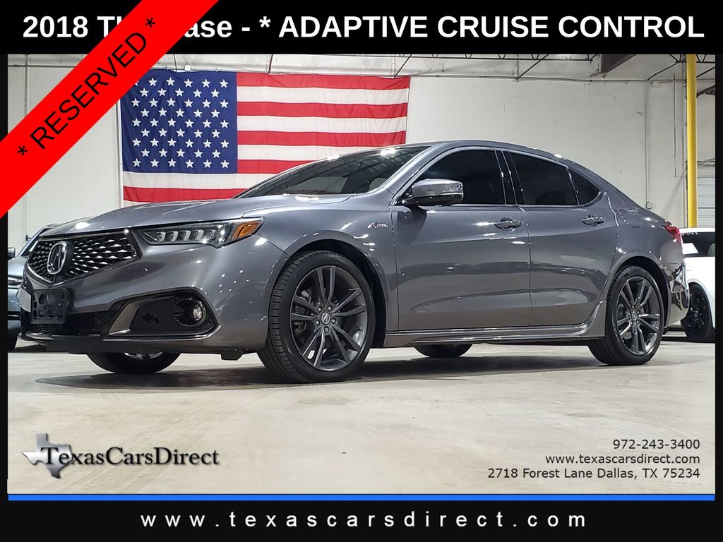 2018 Acura TLX V6 FWD with Technology and A-Spec Package