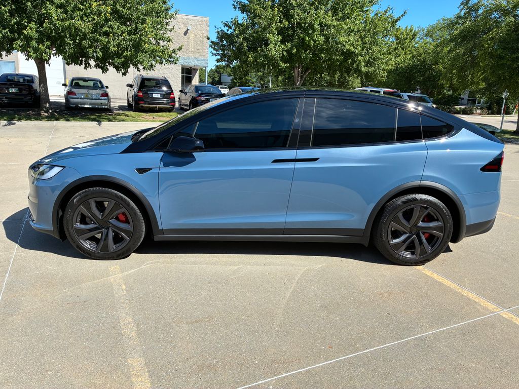 Blue 2026 Tesla Model X SUV / Crossover All-Wheel Drive 1-Speed Automatic