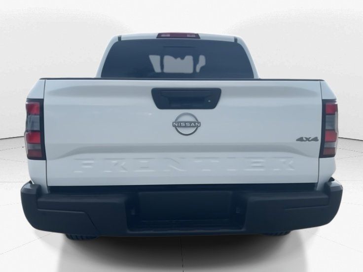 2025 Glacier White Nissan Frontier S 4X4 Truck