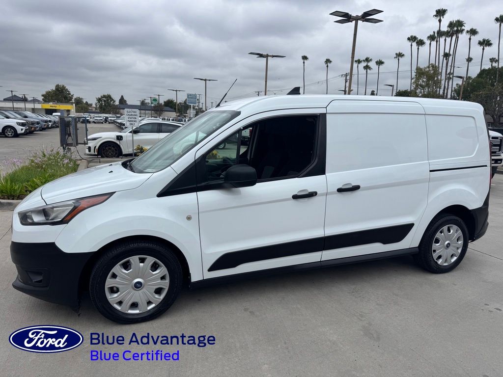 Frozen White 2021 Ford Transit Connect Van Front-Wheel Drive 8-Speed Automatic