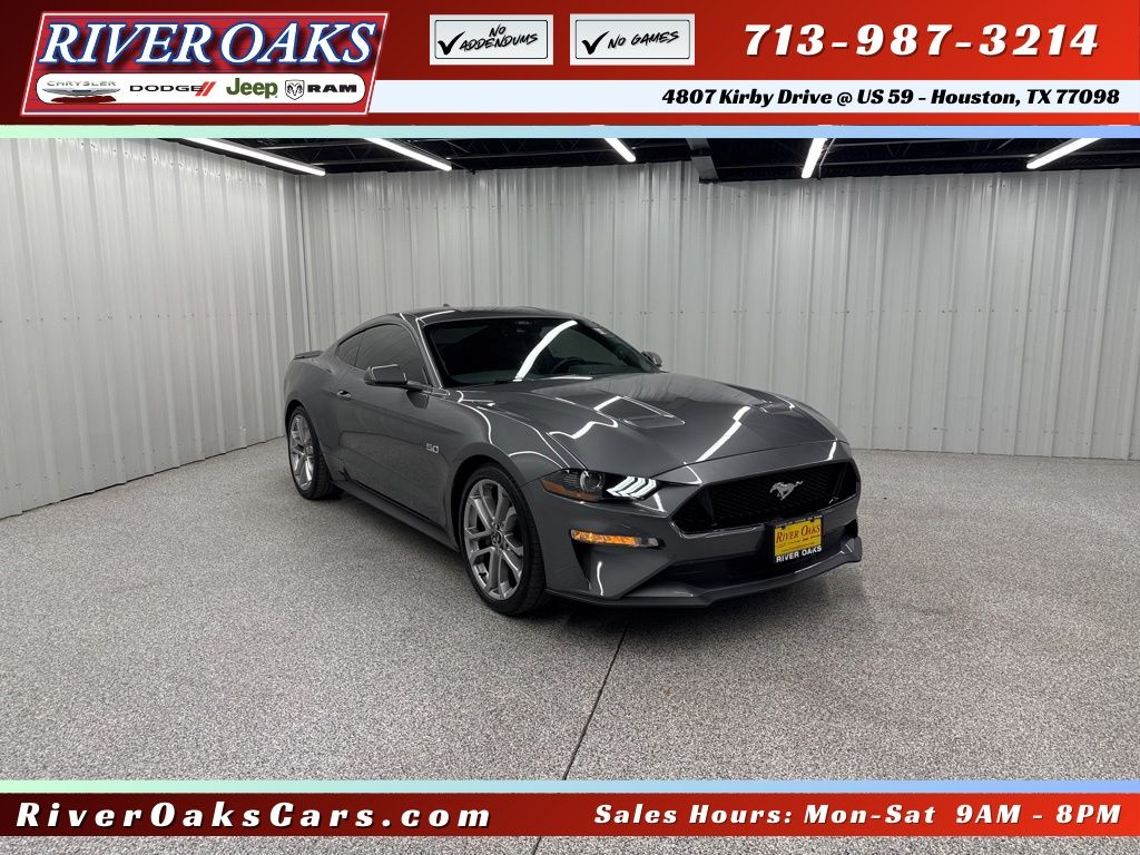 2022 Ford Mustang GT Premium Gray at Emmons Autoplex