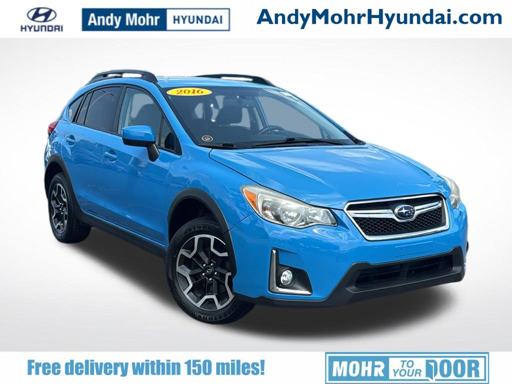 Hyper Blue 2016 Subaru Crosstrek SUV / Crossover All-Wheel Drive 5-Speed Manual