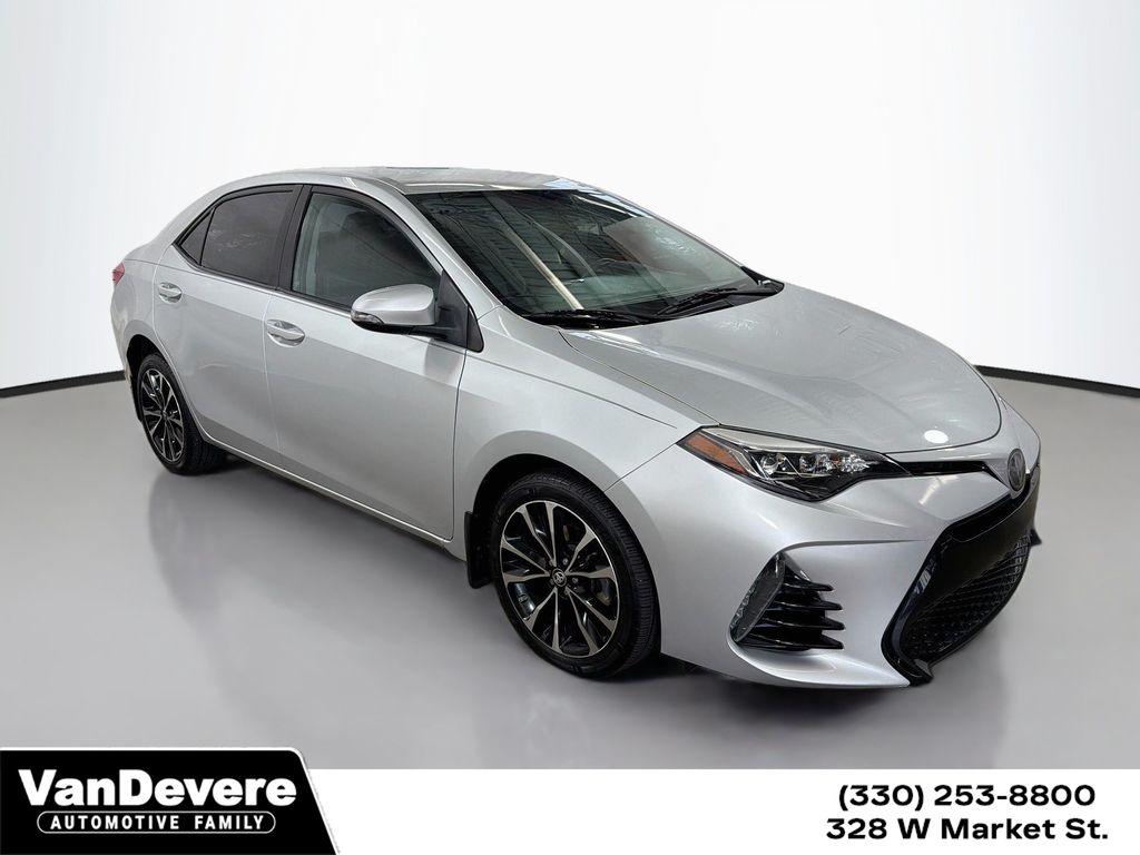 Classic Silver Metallic 2017 Toyota Corolla Sedan Front-Wheel Drive Continuously Variable Transmission