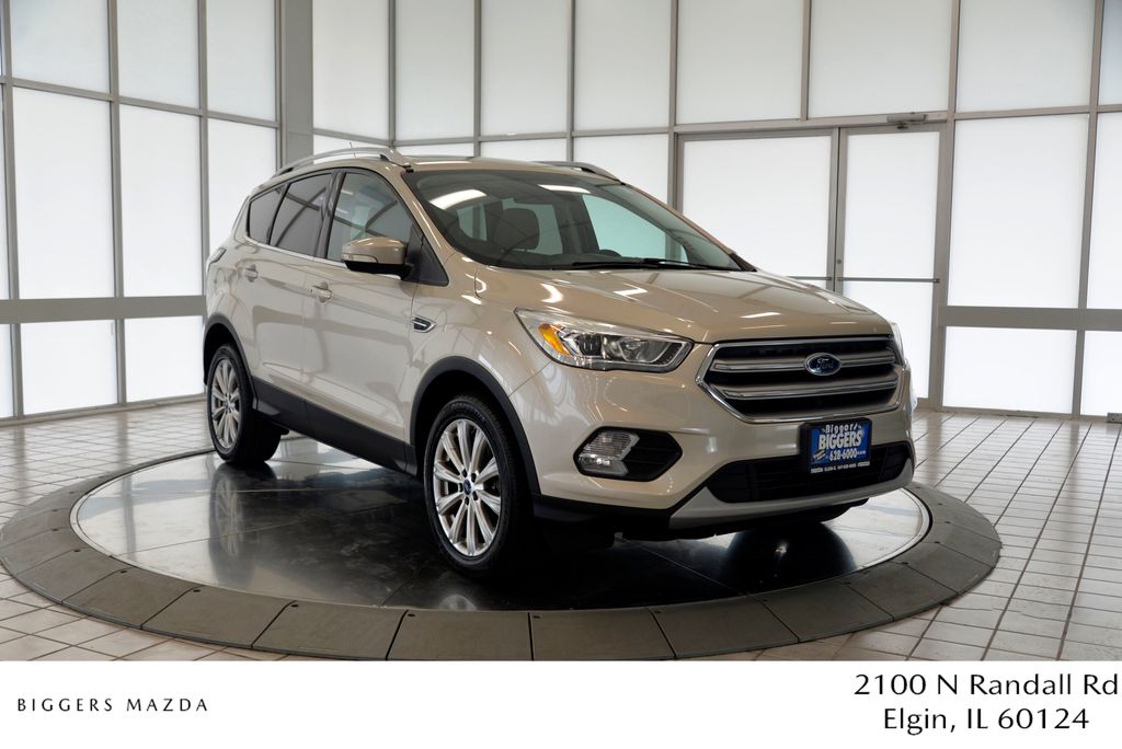 White Gold Metallic 2017 Ford Escape SUV / Crossover Front-Wheel Drive 6-Speed Automatic