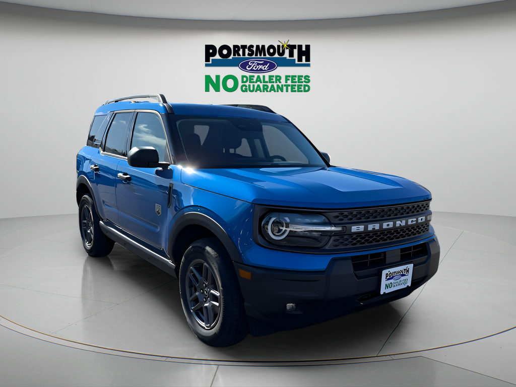 Velocity Blue Metallic 2025 Ford Bronco Sport SUV / Crossover All-Wheel Drive 8-Speed Automatic