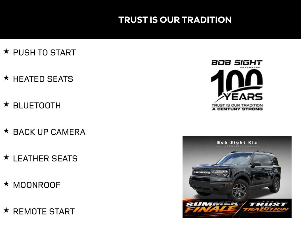 Used 2022 Ford Bronco Sport Badlands with VIN 3FMCR9D95NRD62568 for sale in Kansas City