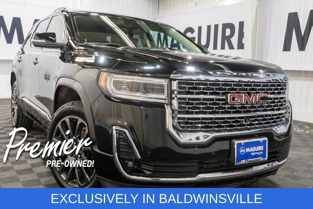 Gray 2023 GMC Acadia SUV / Crossover Four-Wheel Drive 9-Speed Automatic