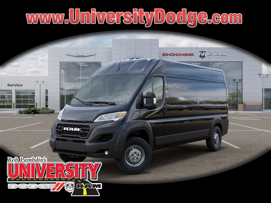 Black Clearcoat 2026 RAM ProMaster Van  9-Speed Automatic
