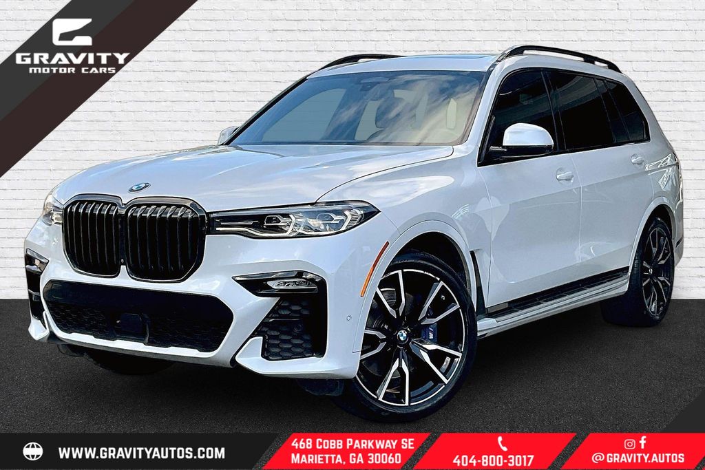 Mineral White Metallic 2022 BMW X7 SUV / Crossover All-Wheel Drive 8-Speed Automatic