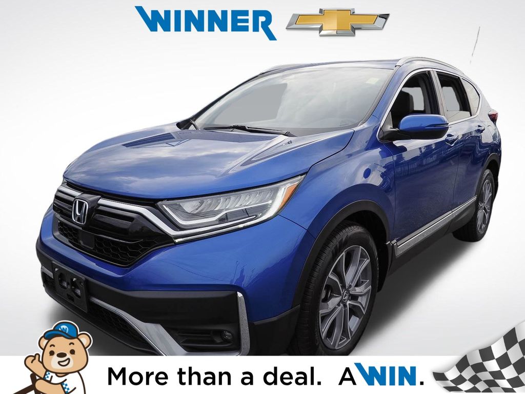 Aegean Blue Metallic 2020 Honda CR-V SUV / Crossover All-Wheel Drive Continuously Variable Transmission