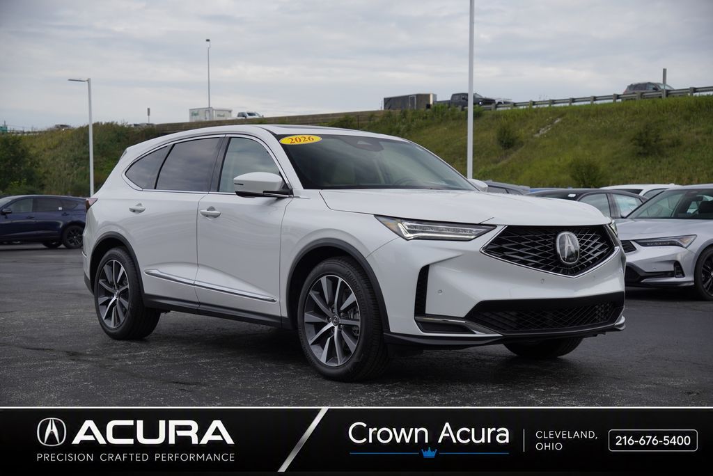 Platinum White Pearl 2026 Acura MDX SUV / Crossover All-Wheel Drive Automatic