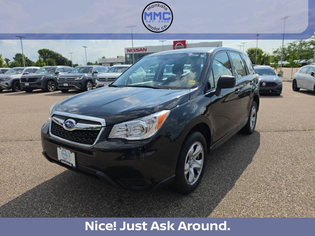Crystal Black Silica 2015 Subaru Forester SUV / Crossover All-Wheel Drive Continuously Variable Transmission