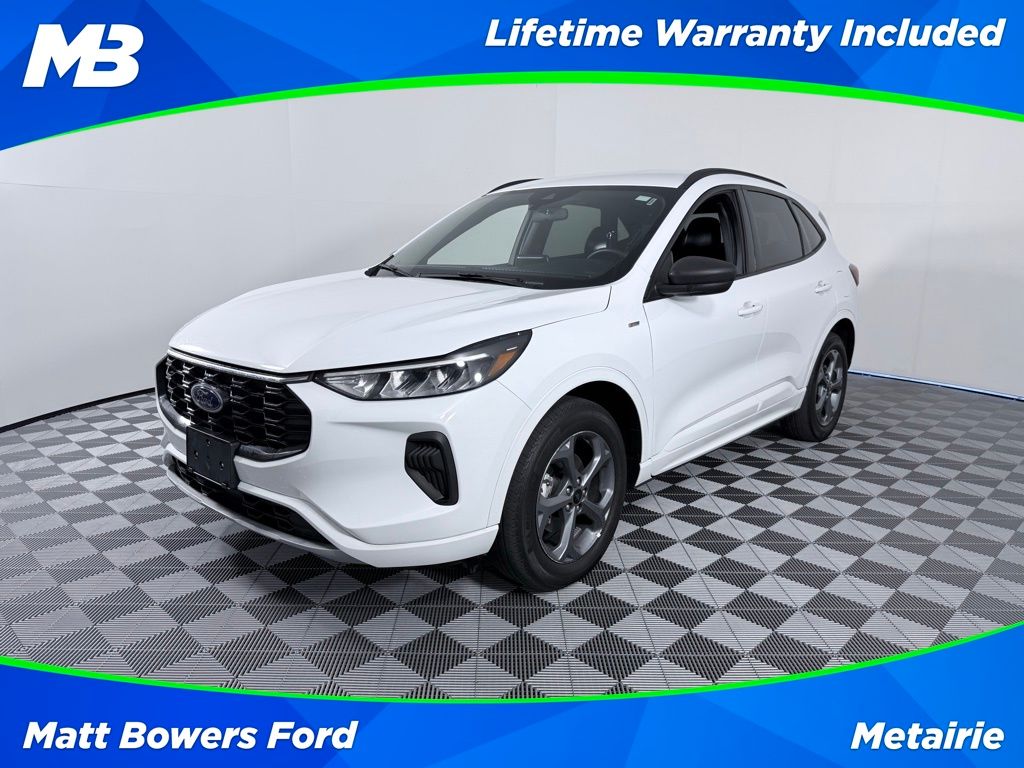 Oxford White 2023 Ford Escape SUV / Crossover All-Wheel Drive 8-Speed Automatic