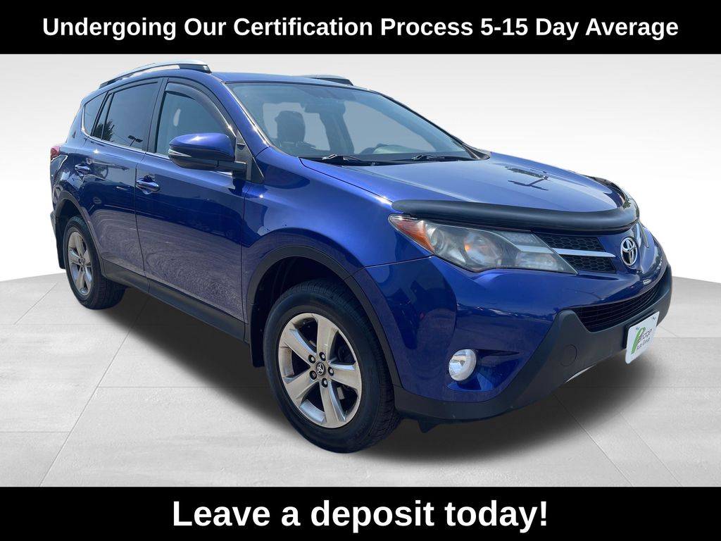 Blue Crush Metallic 2015 Toyota RAV4 SUV / Crossover All-Wheel Drive 6-Speed Automatic