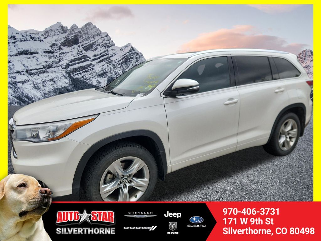 2016 Toyota Highlander Limited Platinum V6