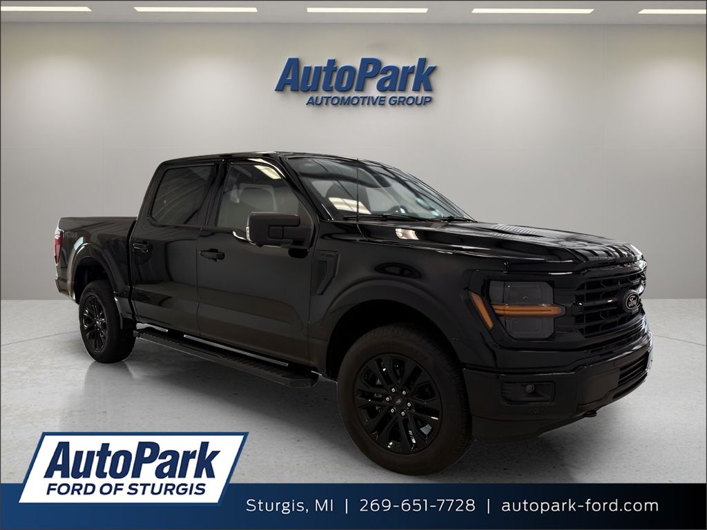 Black Metallic 2026 Ford F-150 Pickup Truck Four-Wheel Drive Automatic