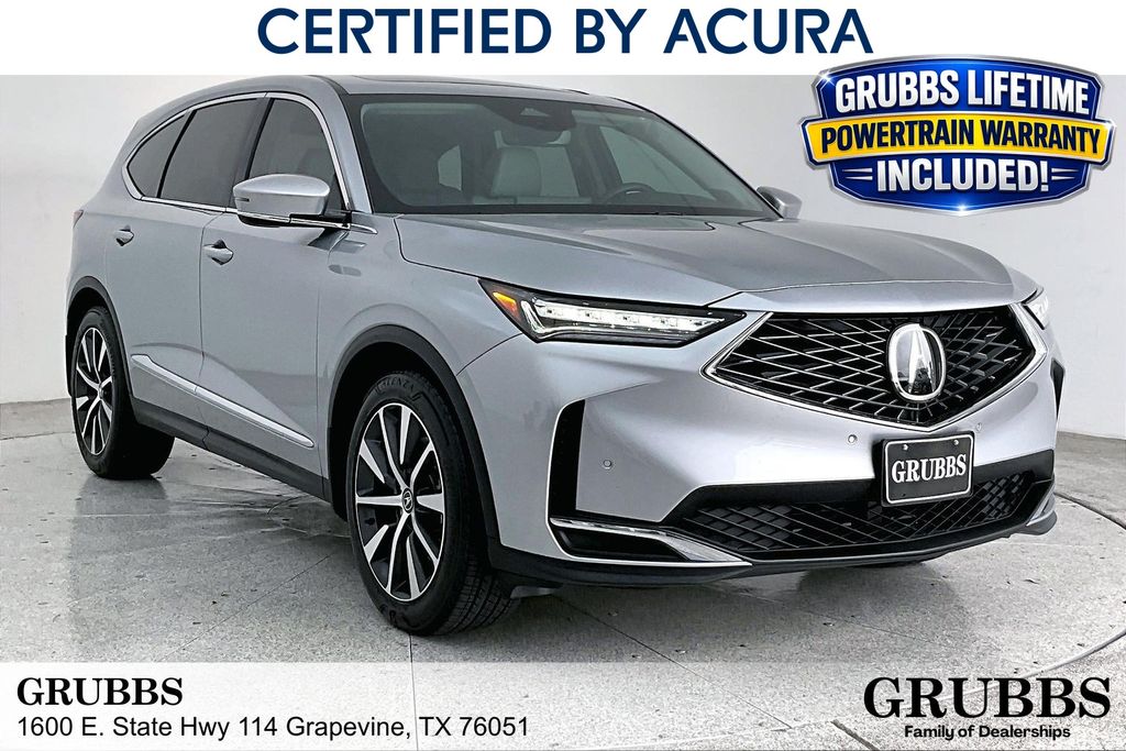 Solar Silver Metallic 2026 Acura MDX SUV / Crossover Front-Wheel Drive Automatic