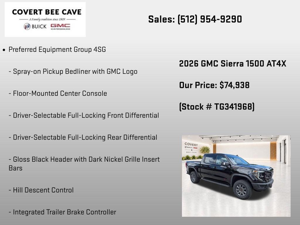 New 2026 Black GMC AT4X image 21
