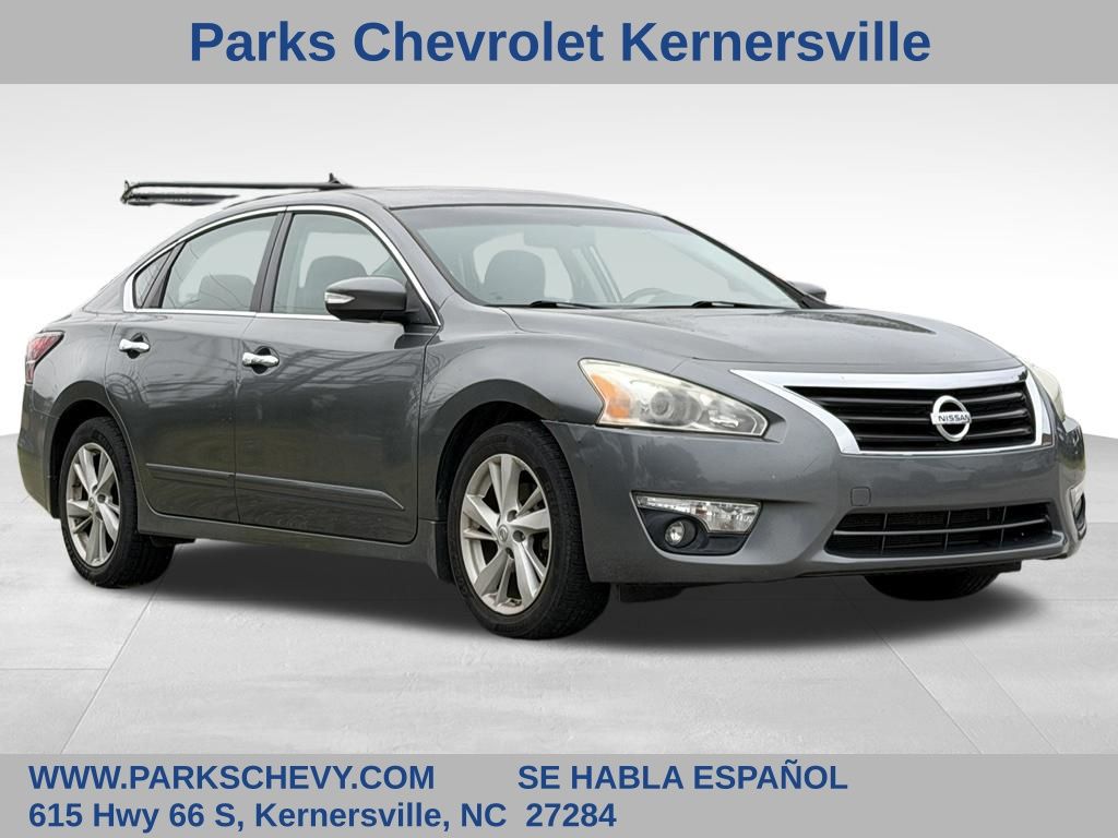 Gray (Gun Metallic) 2014 Nissan Altima Sedan Front-Wheel Drive Continuously Variable Transmission
