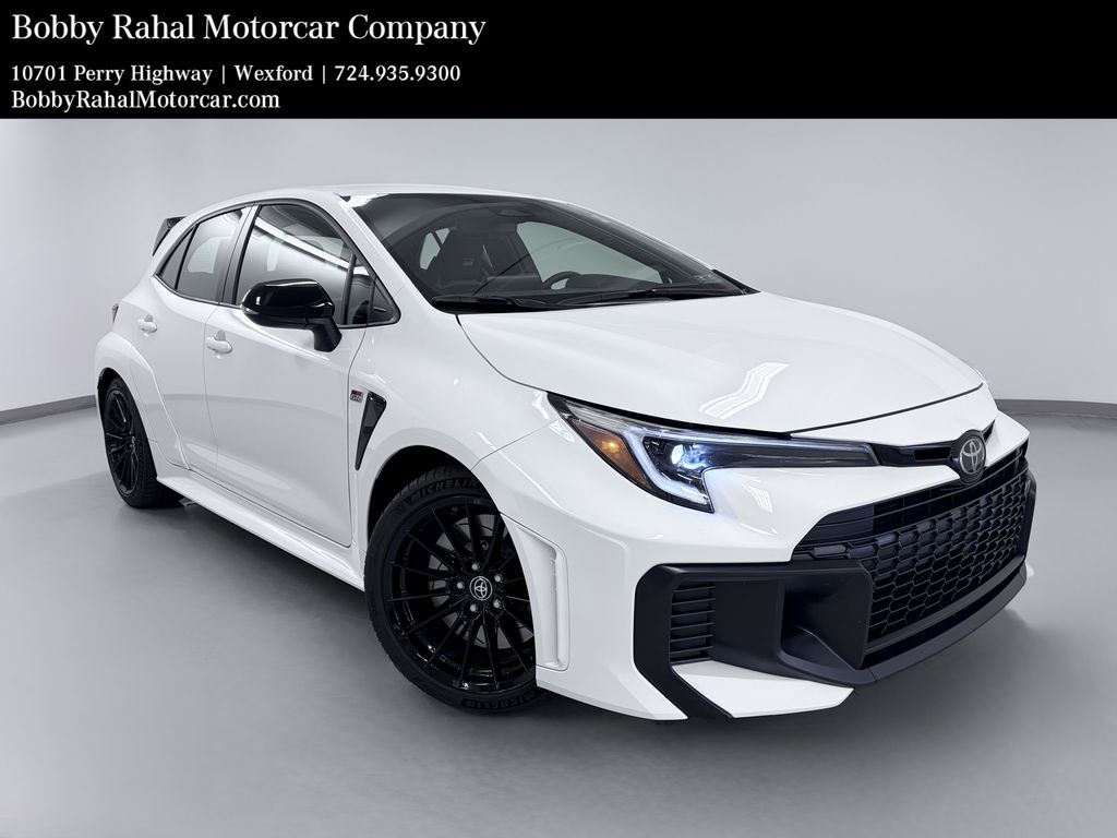 Ice Cap 2025 Toyota GR Corolla Hatchback All-Wheel Drive 6-Speed Manual