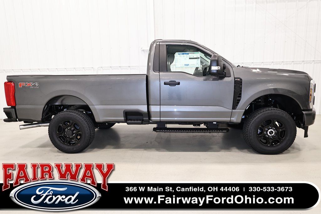 Carbonized Gray Metallic 2026 Ford F-350 Super Duty XL Regular Cab LB 4WD Pickup Truck Four-Wheel Drive Automatic