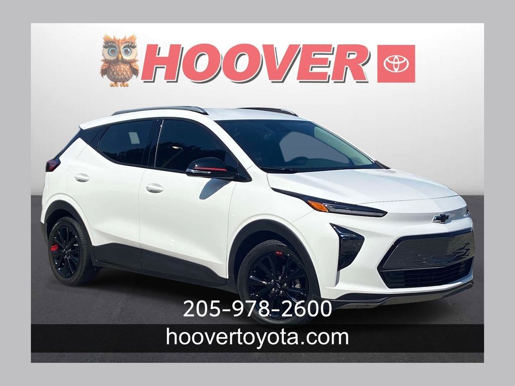 Summit White 2023 Chevrolet Bolt EUV Hatchback Front-Wheel Drive 1-Speed Automatic