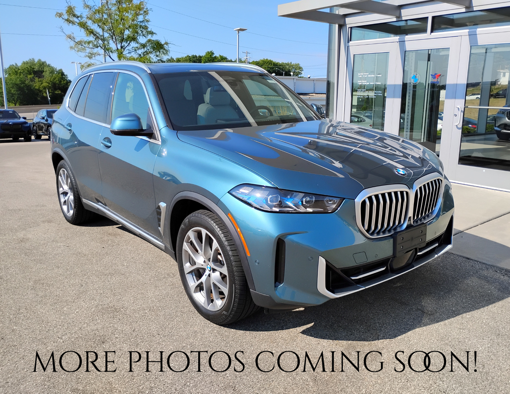 Blue Ridge Mountain Metallic 2026 BMW X5 SUV / Crossover All-Wheel Drive 8-Speed Automatic