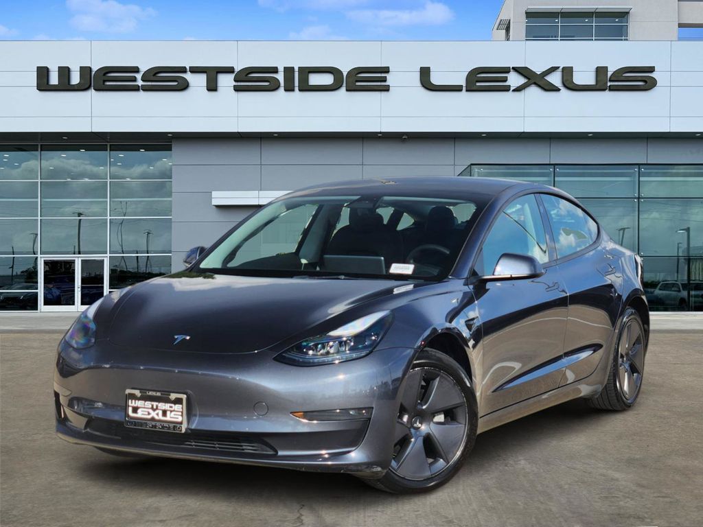 2023 Tesla Model 3 Base Gray at Big Star Chrysler Jeep Dodge Ram 