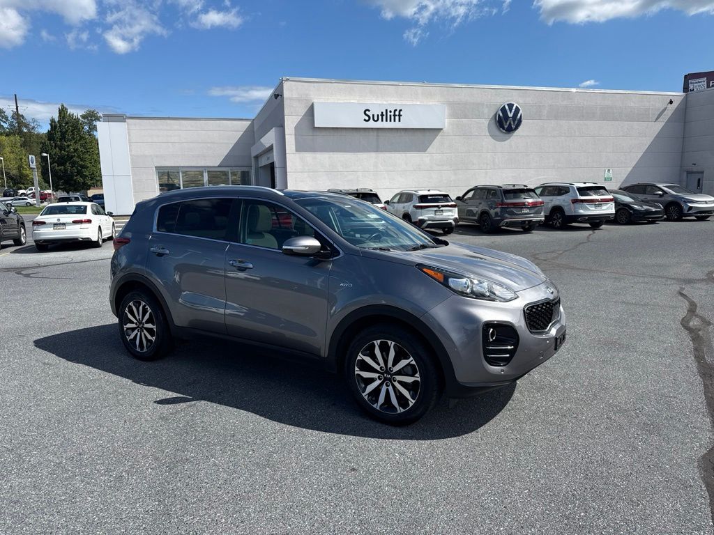 2017 Kia Sportage EX Silver at Bob Ruth Ford