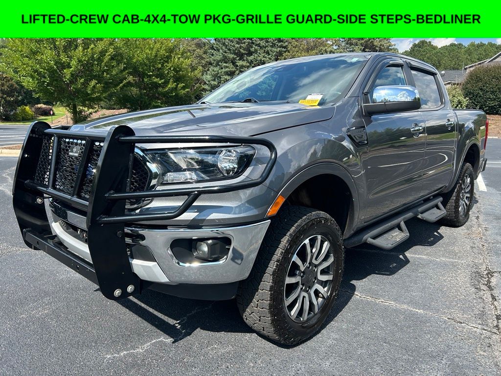 Gray Metallic 2022 Ford Ranger Pickup Truck Four-Wheel Drive Automatic