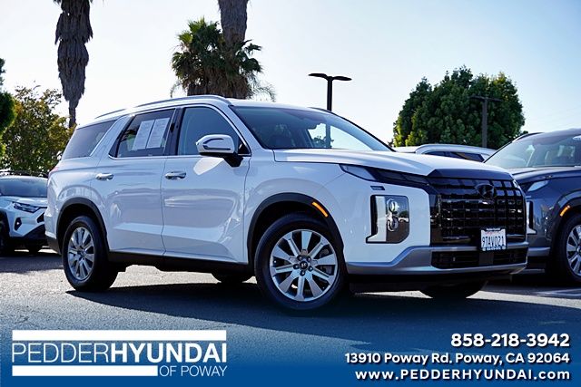 Hyper White 2025 Hyundai Palisade SUV / Crossover Front-Wheel Drive 8-Speed Automatic