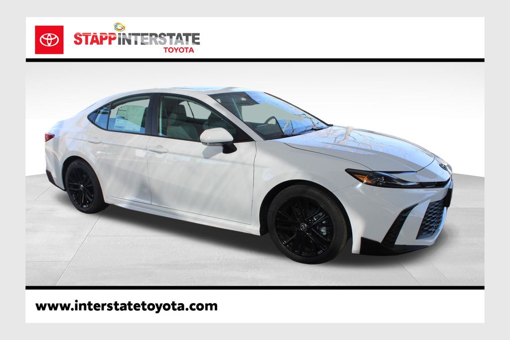 Ice Cap 2026 Toyota Camry SE FWD Sedan Front-Wheel Drive Continuously Variable Transmission