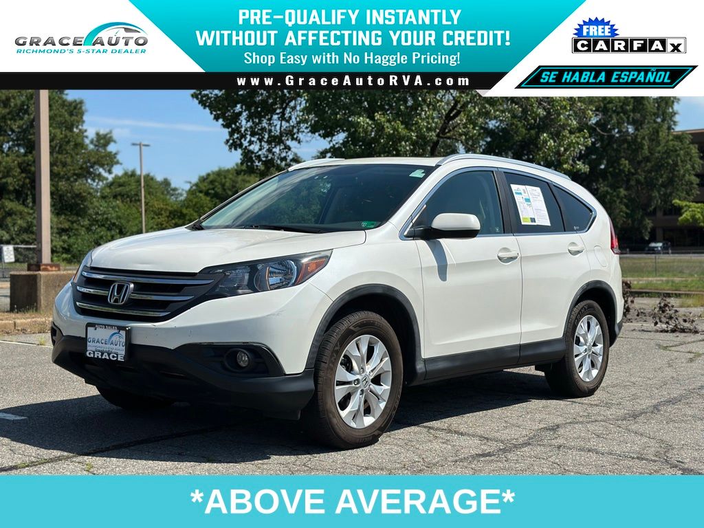 White Diamond Pearl 2012 Honda CR-V SUV / Crossover All-Wheel Drive 5-Speed Automatic